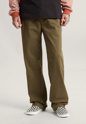 AUTHENTIC STRAIGHT - Housut - medium green