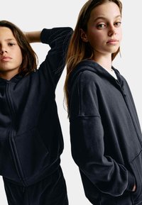 Marks & Spencer PLAIN HOODIE - Sudadera con cremallera - navy