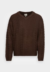 PAUL - Džemper - chocolate brown