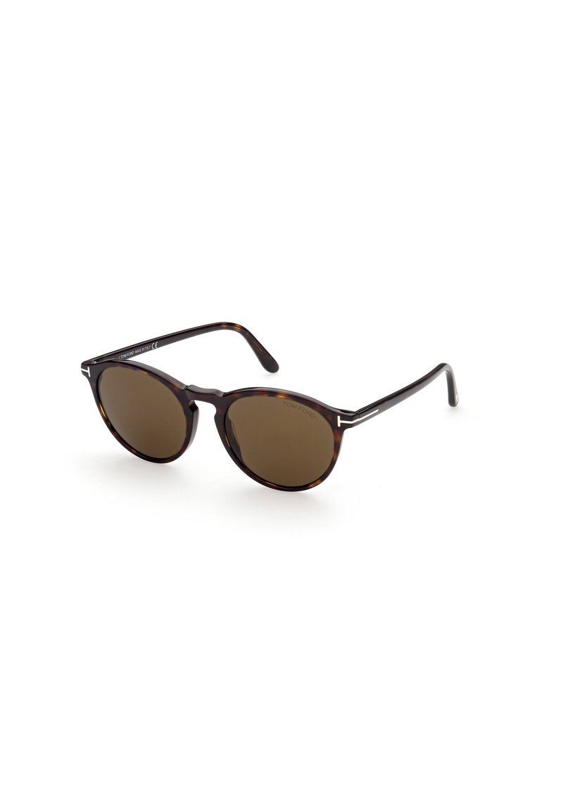 Tom Ford AURELE - Occhiali da sole - marrone chiaro marrone scuro