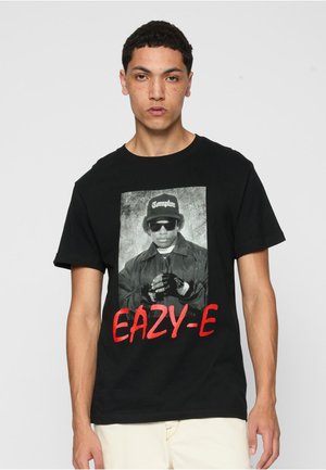Print T-shirt - black