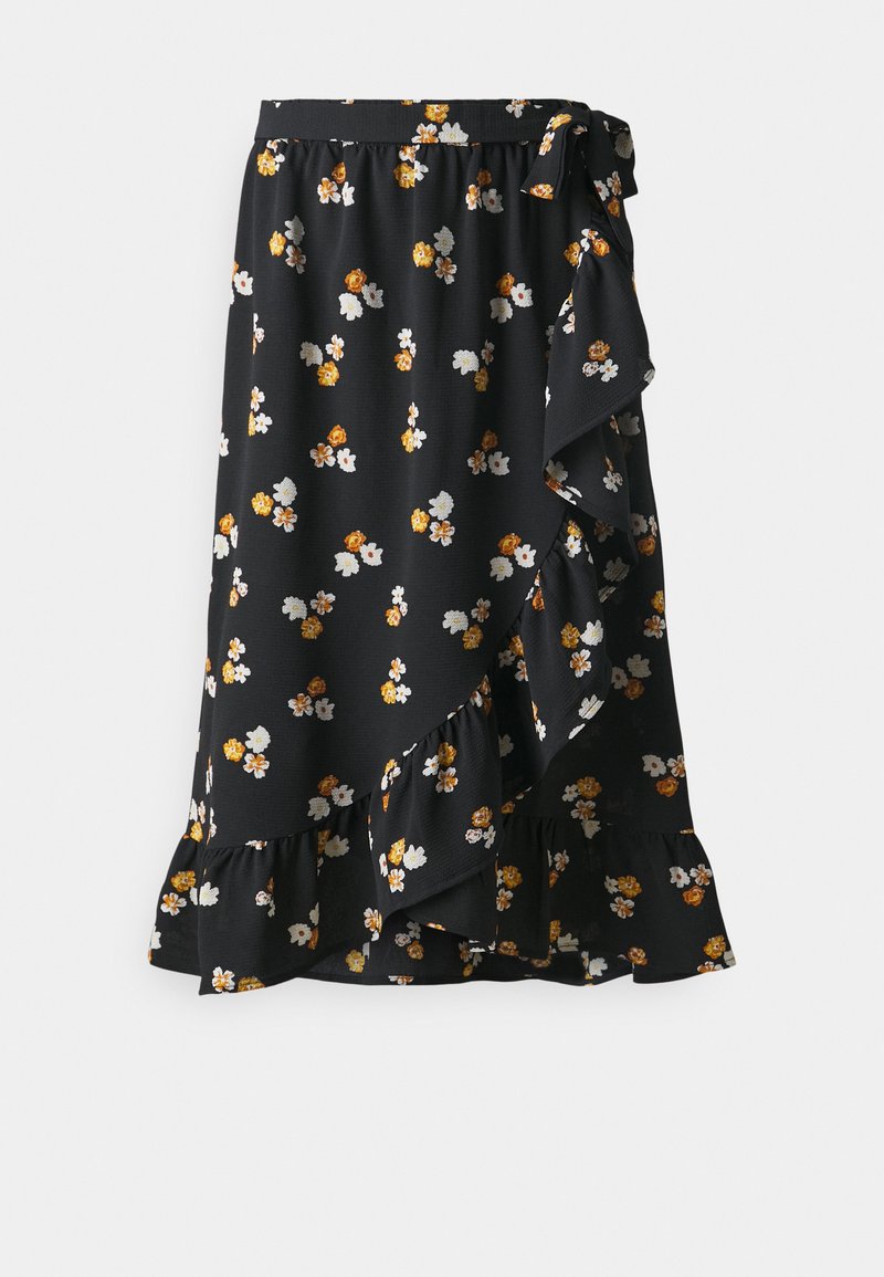 Only Petite A-lijn rok zwart Only Petite A-lijn rok zwart