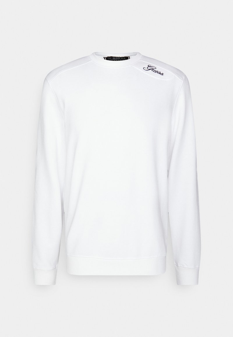 guess-collegepaita-pure-white-valkoinen-zalando-fi