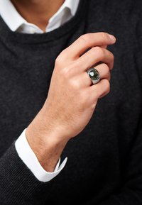 LUCLEON LEN - Ring - green steel