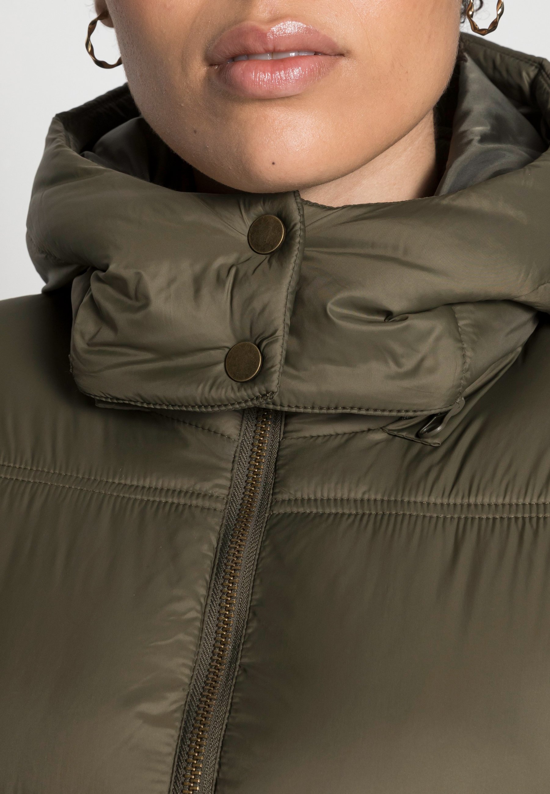 Cream GAIAGRO LONG JACKET - Winter coat 