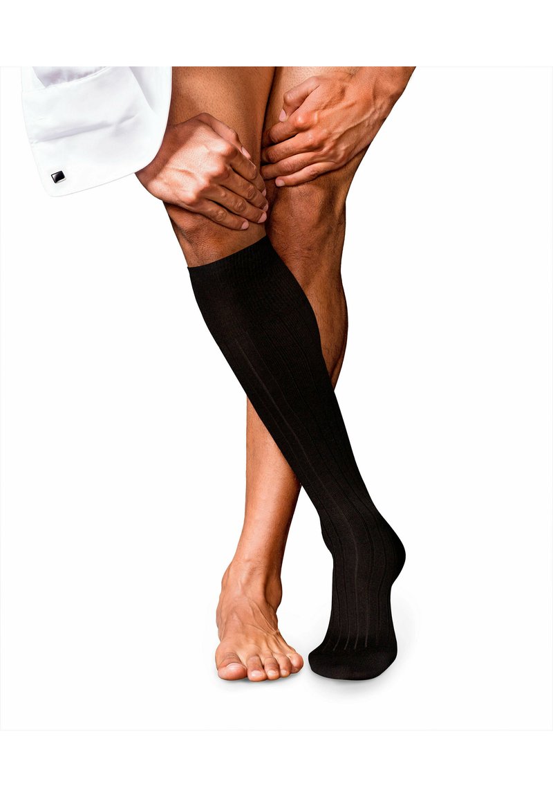FALKE NO. 2 - Calzettoni - black
