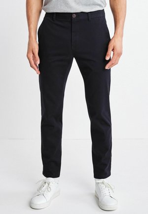 REGULAR FIT TAPERED STRETCH - Chino kalhoty - navy blue