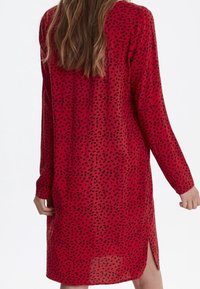 ICHI Vestido informal - red
