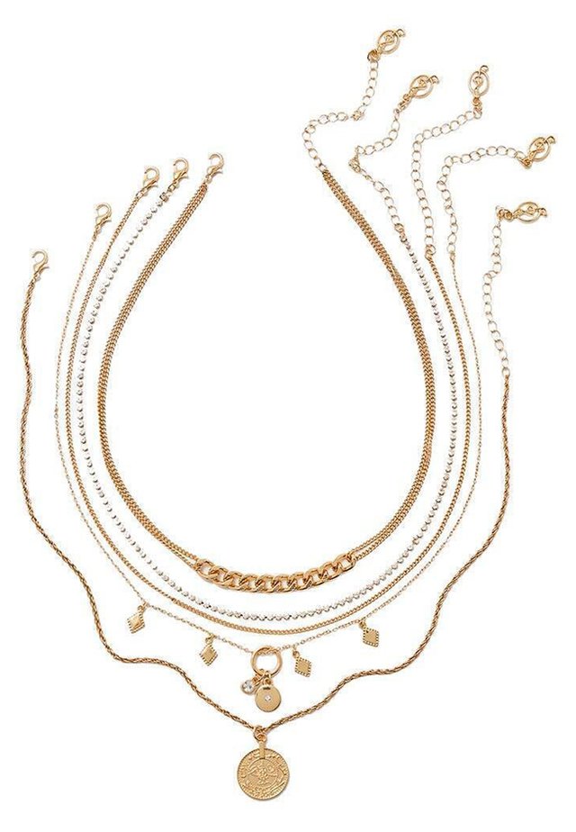 5 PACK - Halskette - gold-coloured