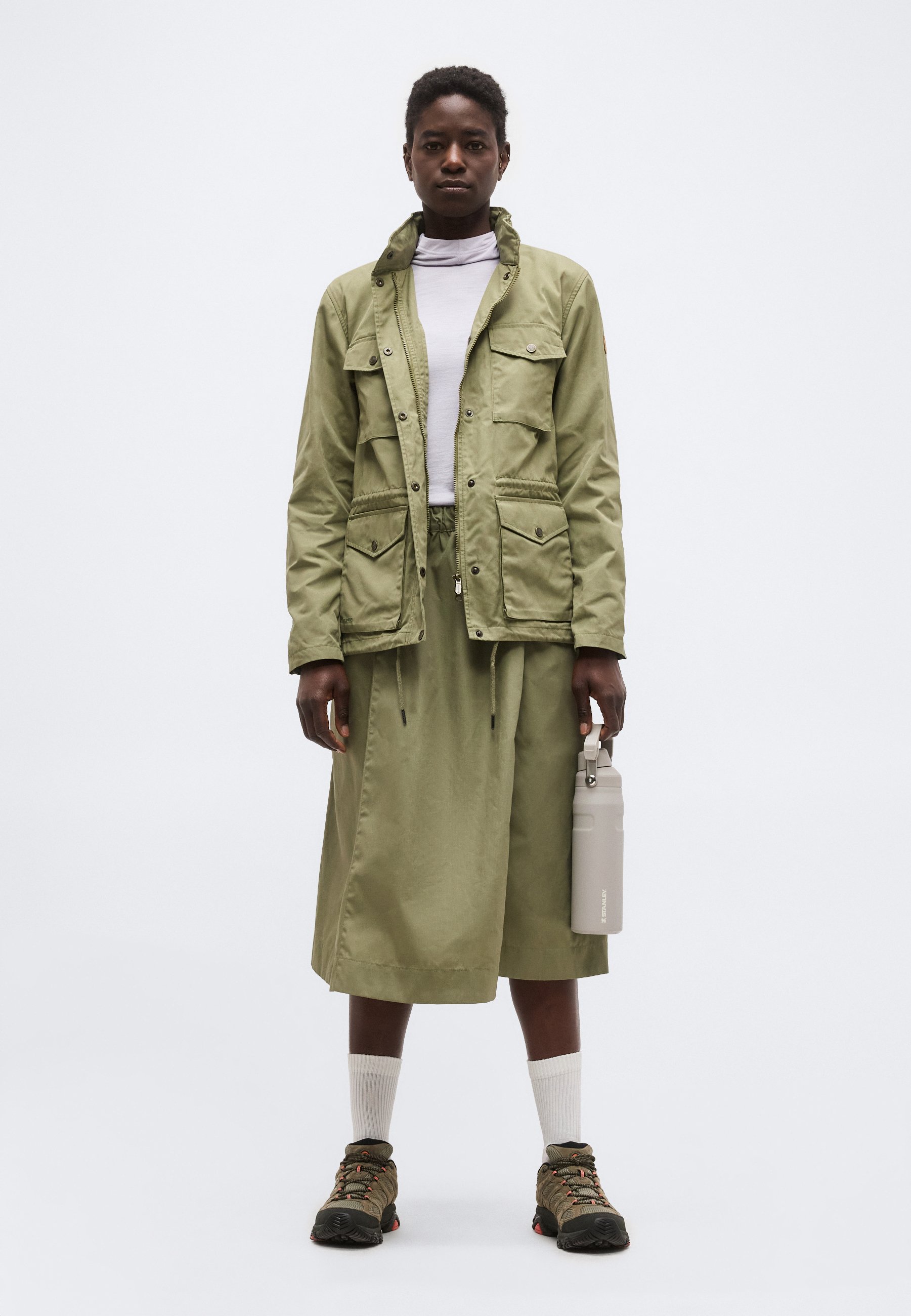 Fjällräven RÄVEN JACKET W - Outdoor jacket - green - Zalando