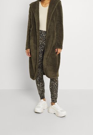 Fleecová bunda - khaki