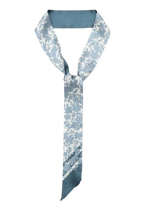 MICHAEL Michael Kors OVERGROWN FLORAL SKINNY - Scarf - open blue