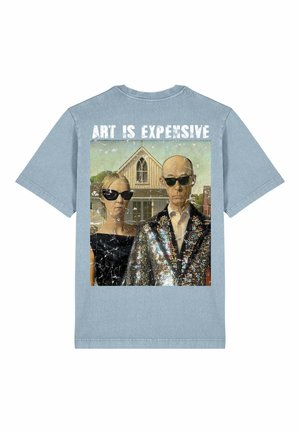EXPENSIVE AMERICAN UNISEX HEAVYWEIGHT 25 - T-shirt con stampa - washed blue