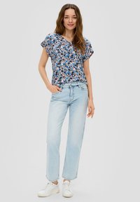 s.Oliver MIT V-AUSSCHNITT - Blouse - navy