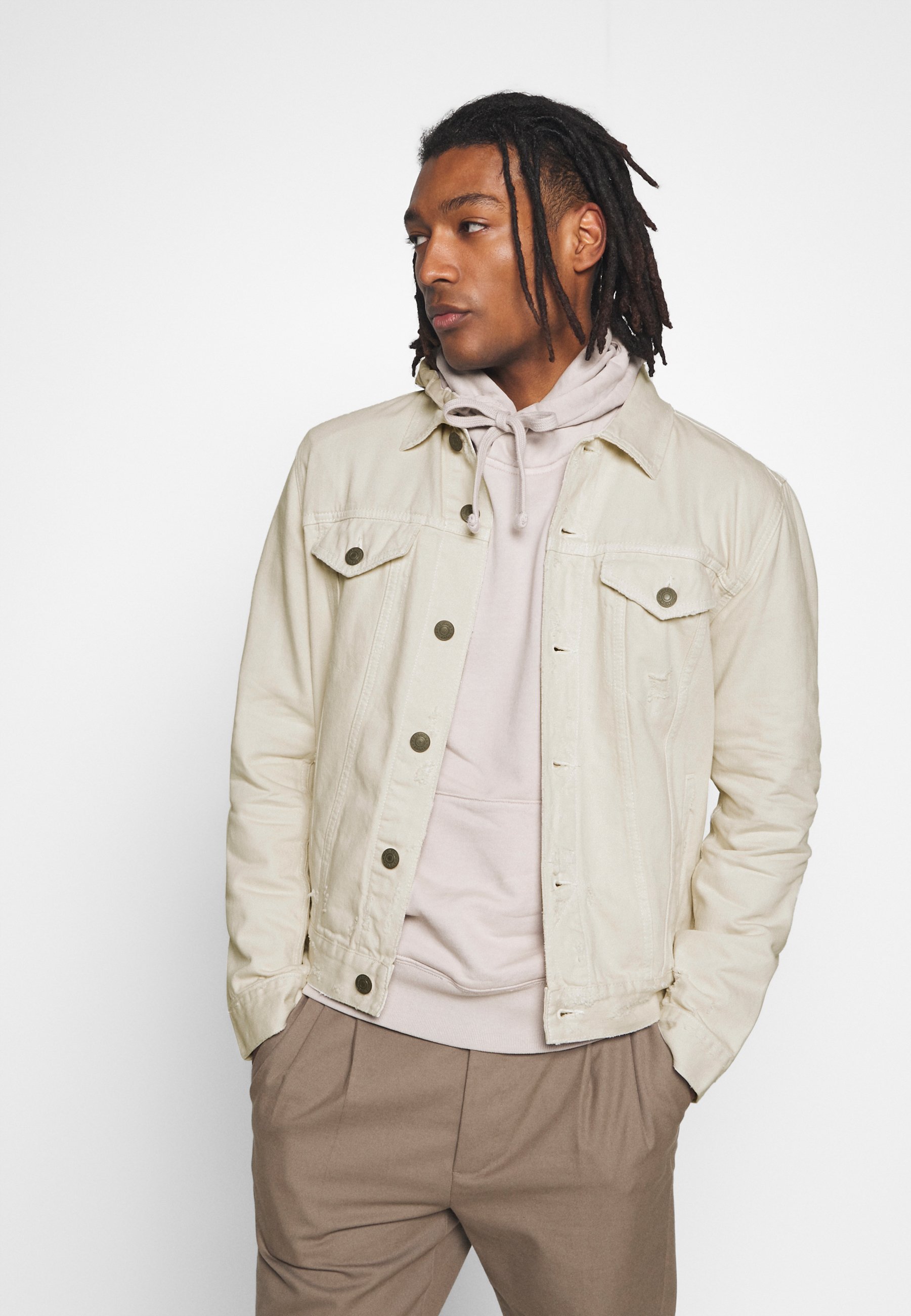 Weekday MILTON JACKET Jeansjakke ecru Zalando.no Weekday MILTON JACKET Jeansjakke ecru Zalando.no