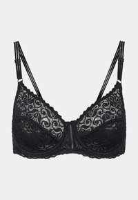 DORINA JACQUELINE 2 PACK - Podprsenka bez kostíc - black/white