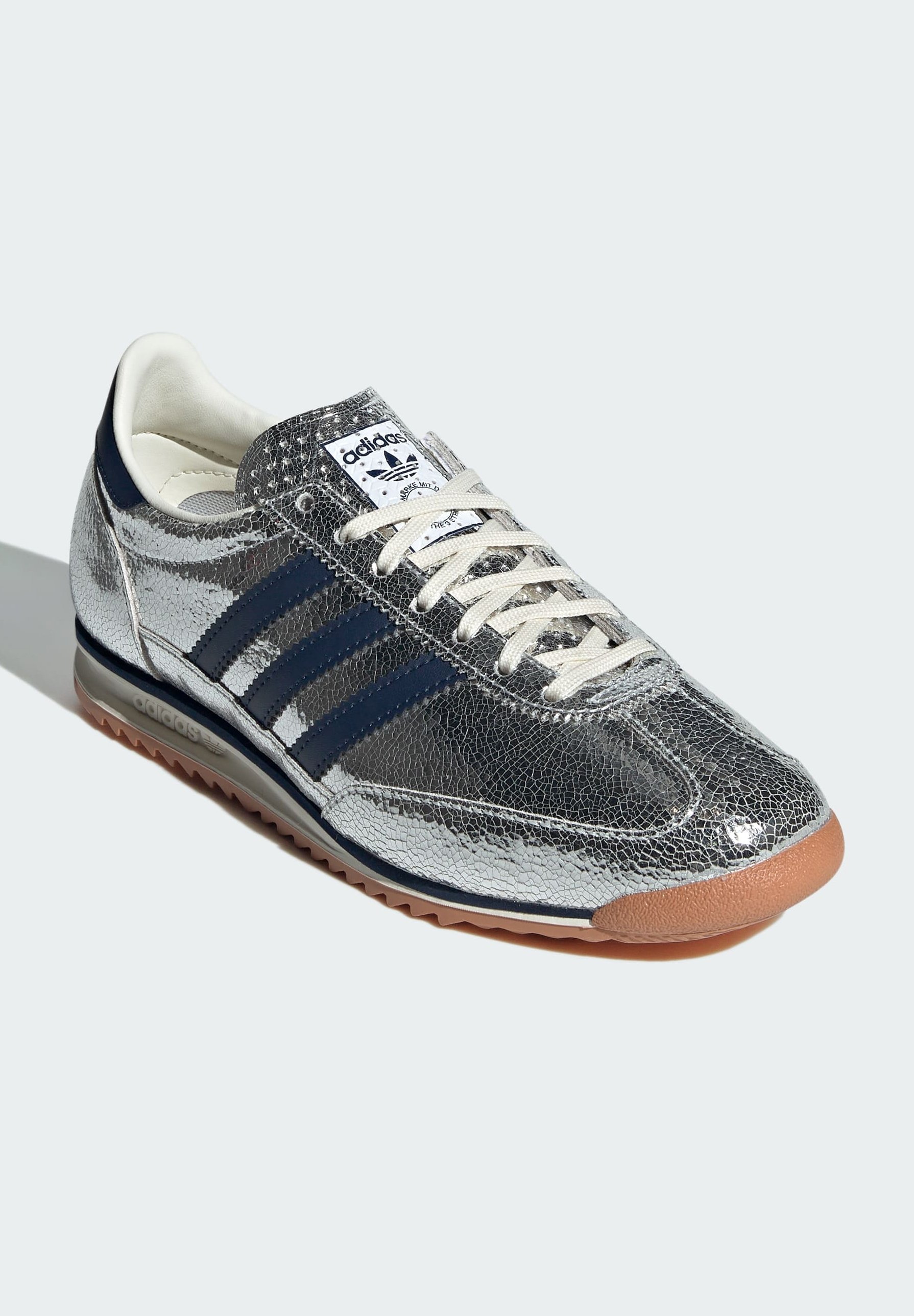 adidas Originals SL 72 OG - Trainers - silver met collegiate navy