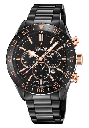 CERAMIC - Chronograph - black