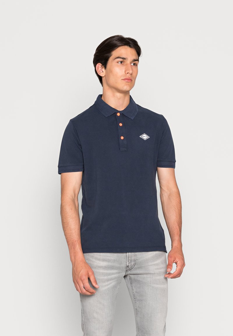 Replay Poloshirt steel blue/blau Zalando.ch