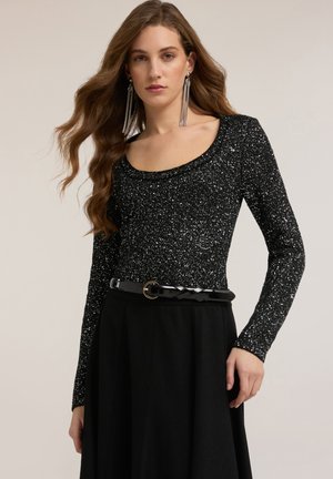 PAILLETTES - Jersey de punto - nero