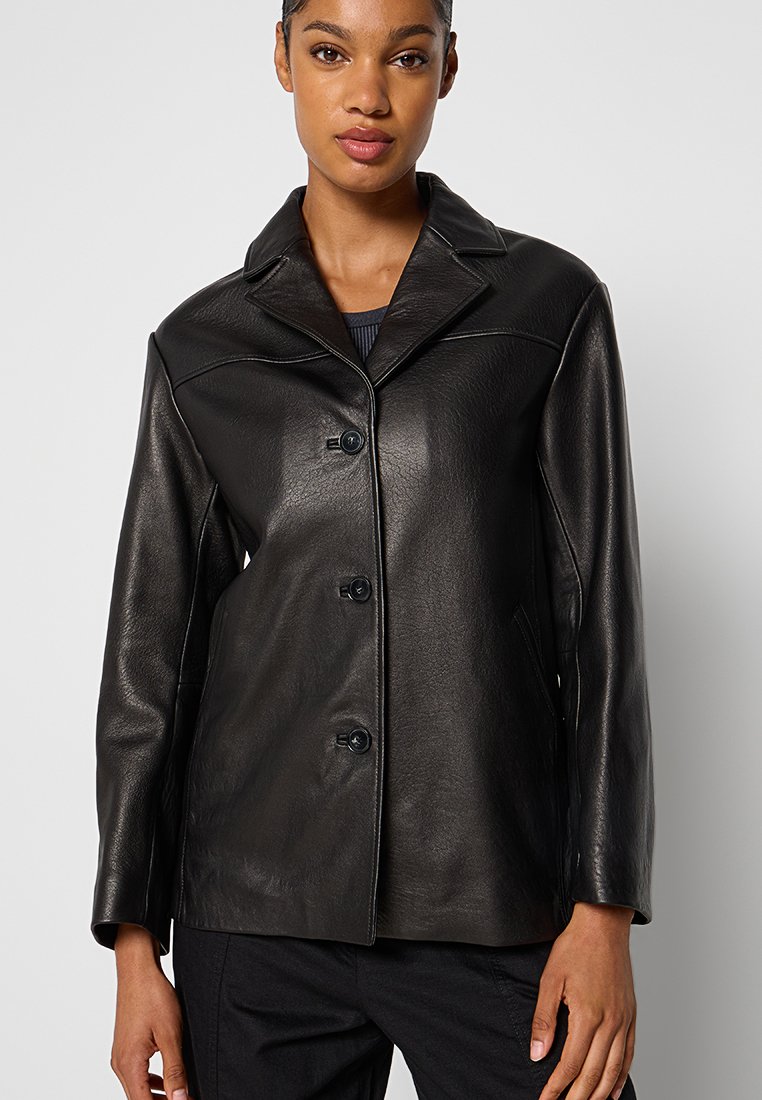 Lederjacke