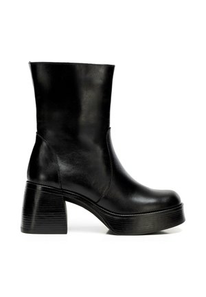 High Heel Stiefelette - black