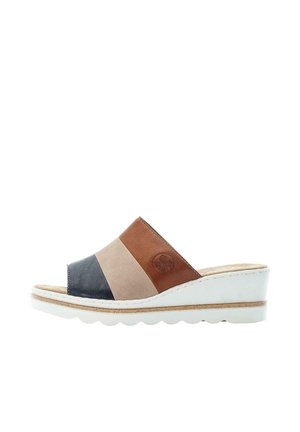 Rieker, Heeled mules - braun