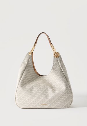 MICHAEL Michael Kors, ELLIE LG TRPL COMPT SHLDR TOTE - Чанта за пазаруване - vanilla/acorn