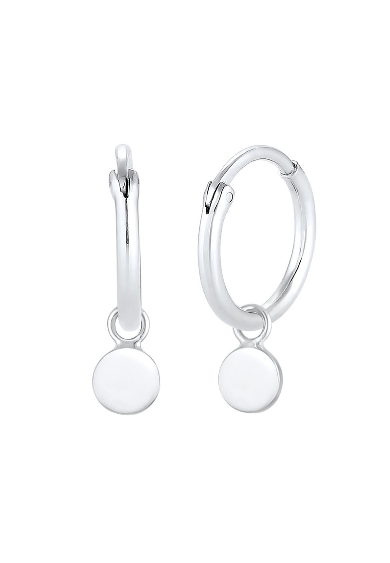 Damen Halsketten | Elli PLATE COIN BASIC Ohrringe silber/silberfarben - DN13021 Damen Halsketten | Elli PLATE COIN BASIC Ohrringe silber/silberfarben - DN13021