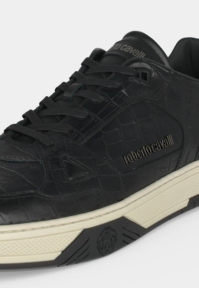 Roberto Cavalli MILANO PRINT COCCO - Baskets basses - black