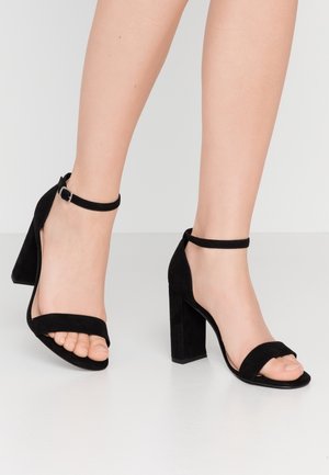 New Look Wide Fit Korolliset sandaalit - black