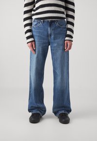 Calvin Klein Jeans Wijde jeans - dark-blue denim