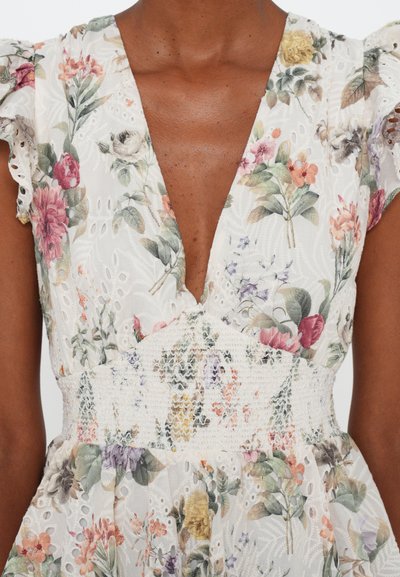 Alice + Olivia KESSIE RUFFLE ROMPER - Pajac - sweet nothings