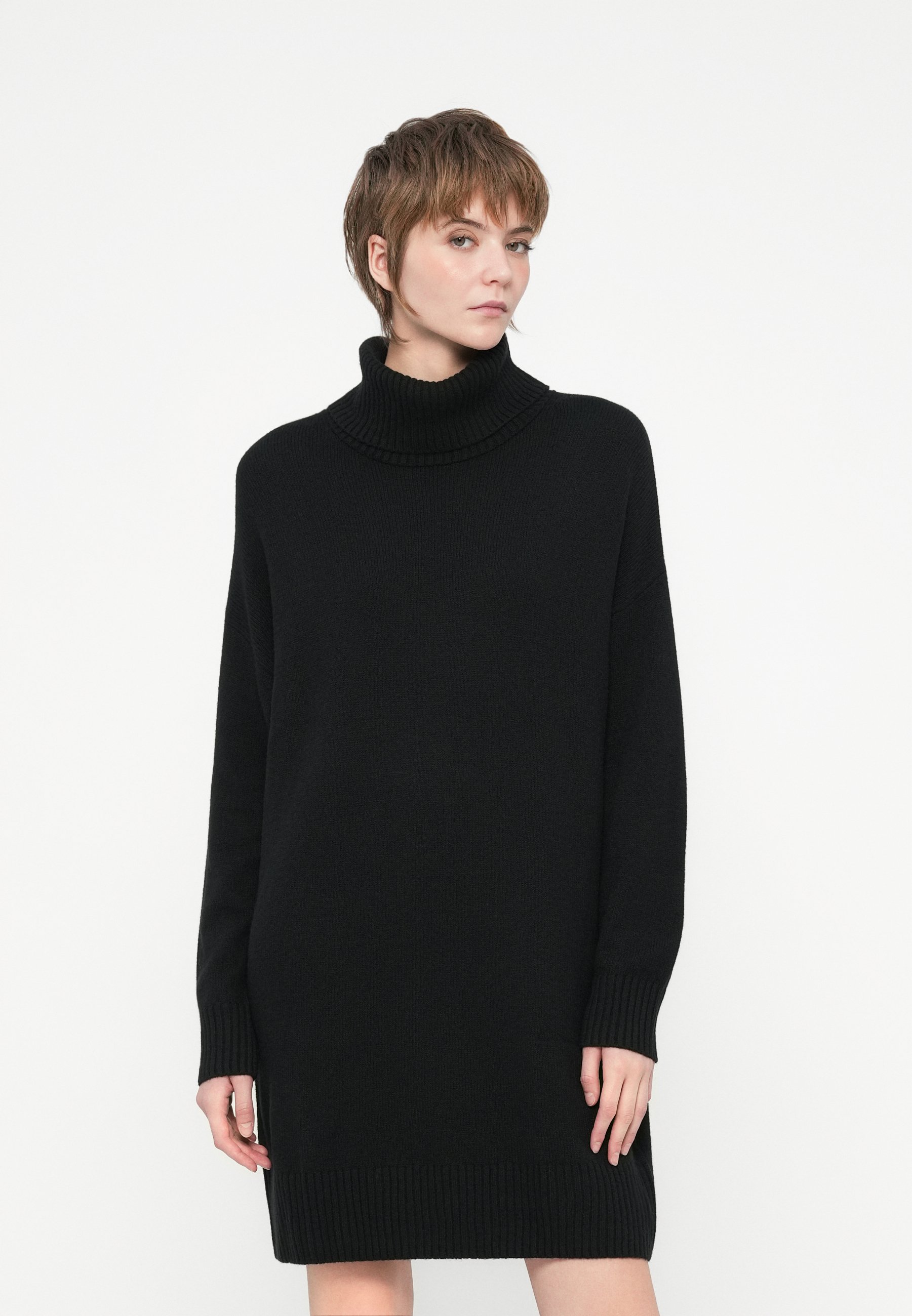 GAP CASHSOFT MINI - Jumper dress - true black/black - Zalando.ie