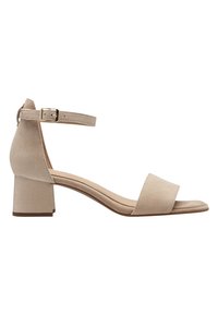 Tamaris Comfort - Sandale s remenom oko gležnja - beige suede