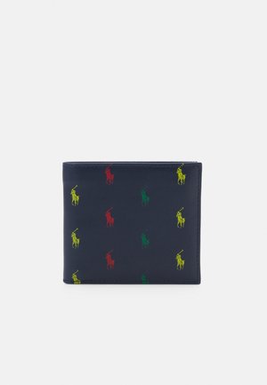 ALLOVER PONY LEATHER WALLET - Portafoglio - navy/multi