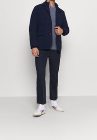 Tommy Hilfiger Stickad tröja - mottled blue