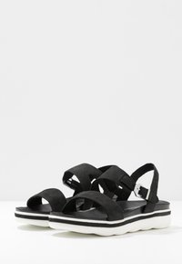 Marco Tozzi Plateausandalette - black