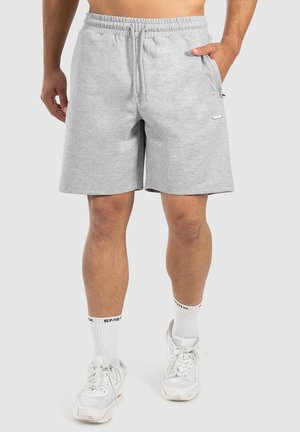 Smilodox EDIN CASUAL POCKETS - Sports shorts - grau melange