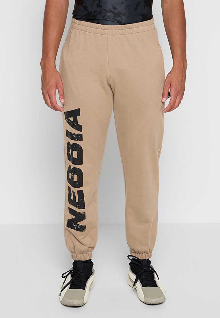 Nebbia Trainingsbroek lichtbruin Nebbia Trainingsbroek lichtbruin