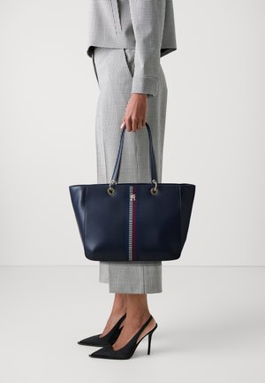 Tommy Hilfiger CHIC TOTE CORP - Borsa a mano - space blue