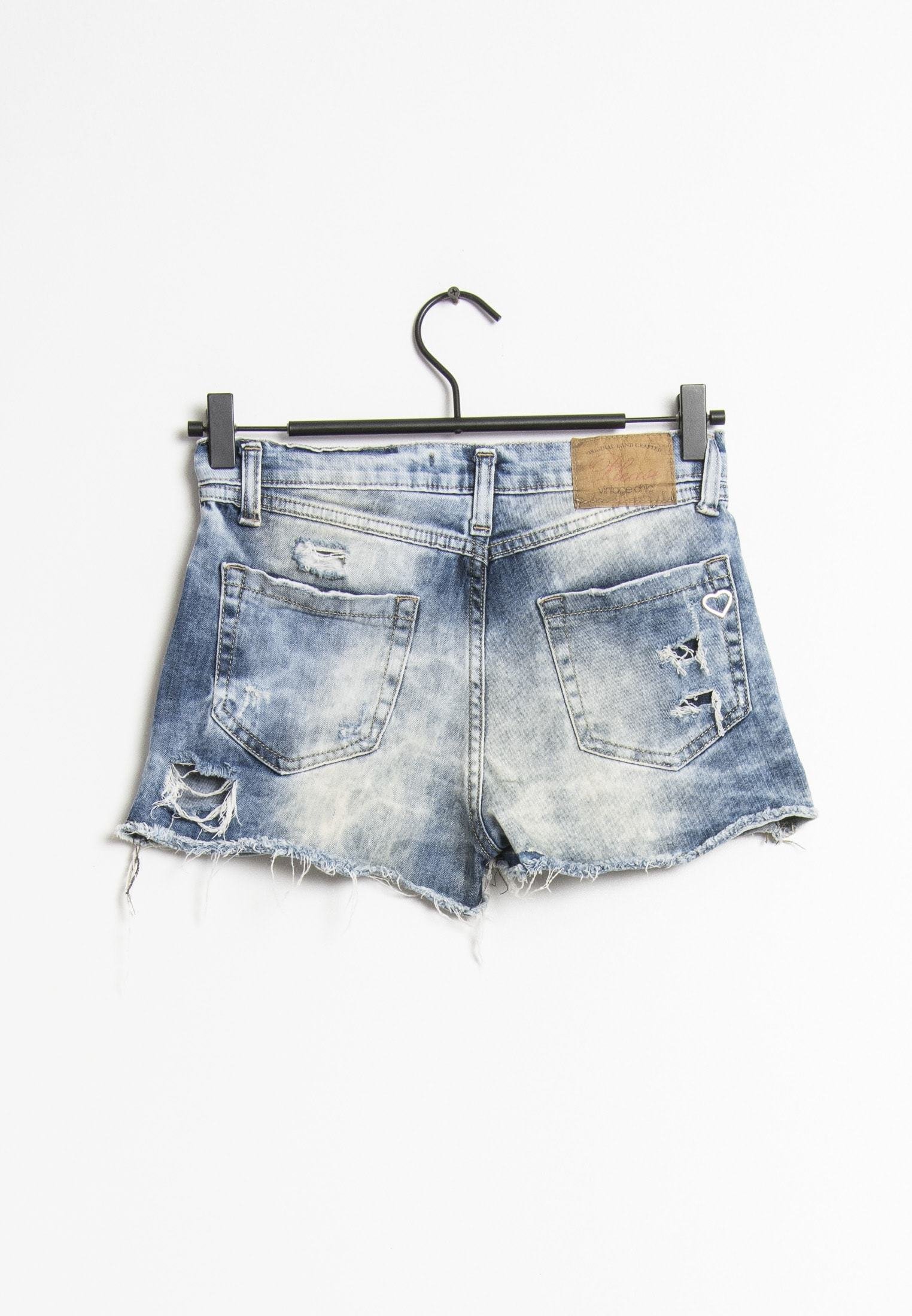 PLEASE Shorts di jeans - blue/blu - Zalando.it