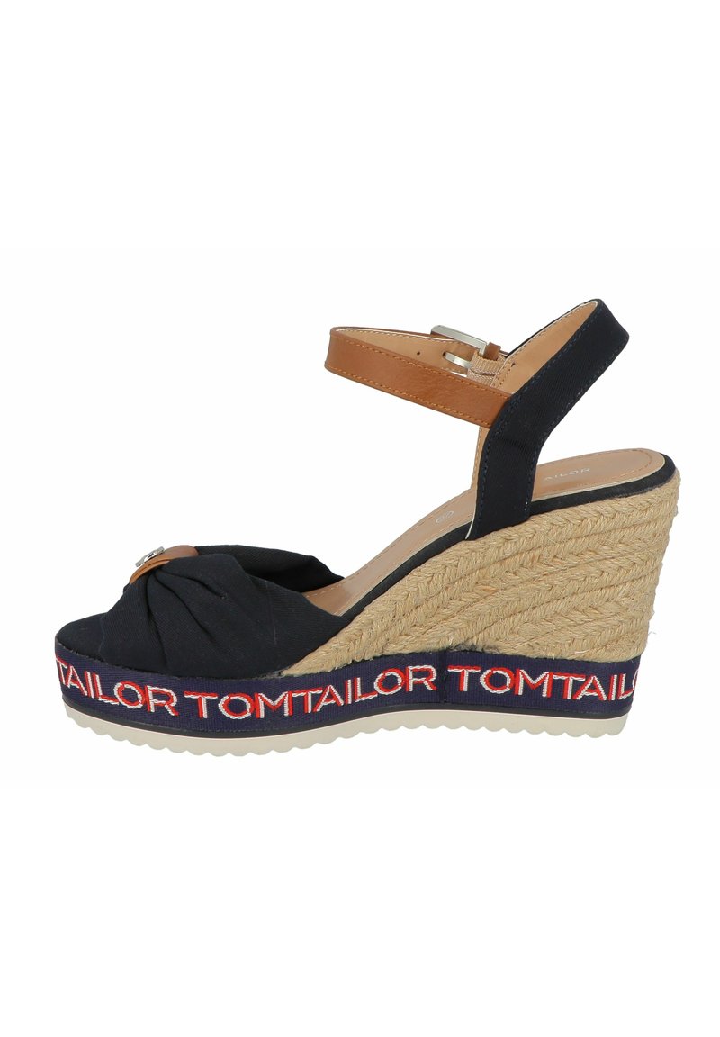 TOM TAILOR Espadrilles navy/bleu marine ZALANDO.FR