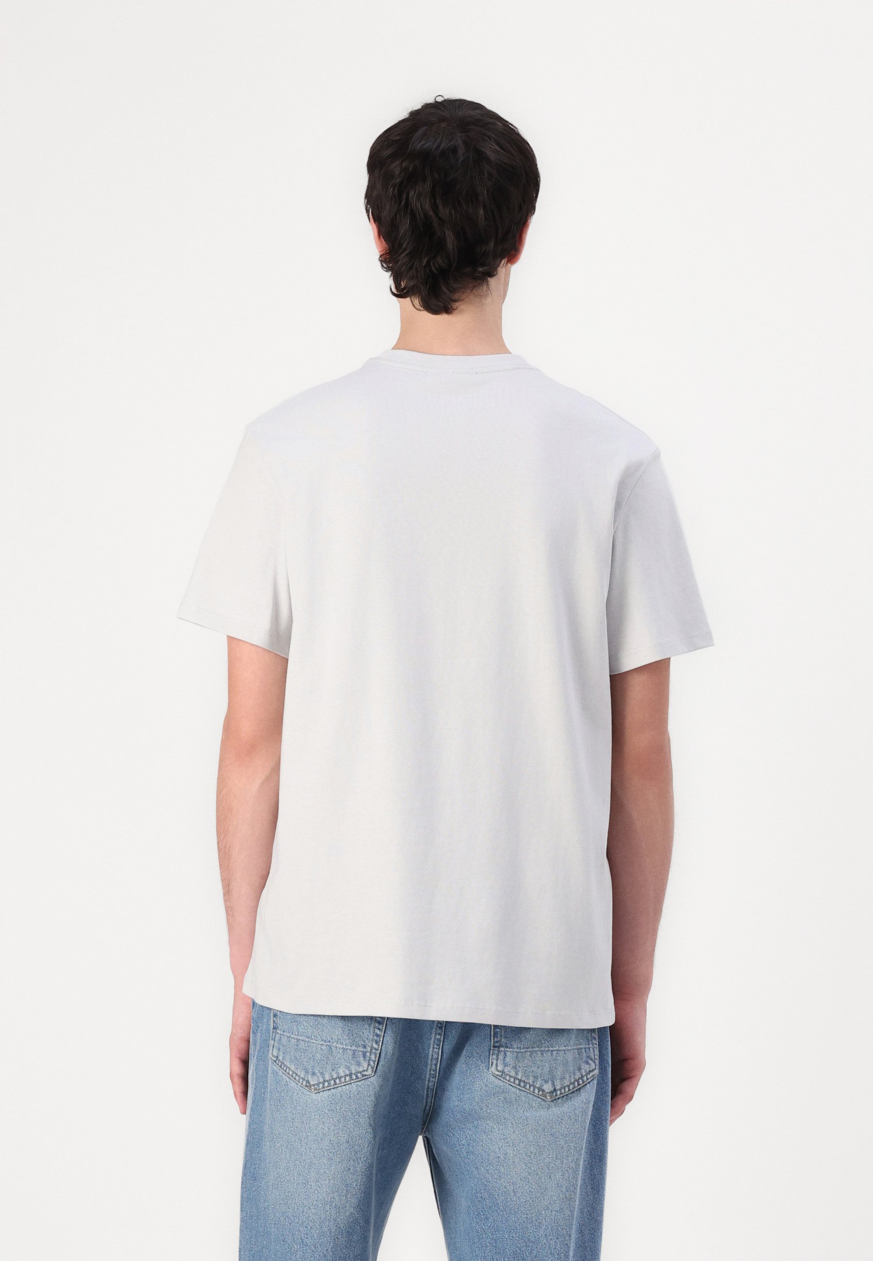 売れ筋商品|||カルバンクライン Tシャツ レディース トップス CURVE EASY TEE UNISEX  - Print T-shirt - gray violet Calvin Klein tシャツ Klein/カルバンクライン A-SSREG BDG LOGO