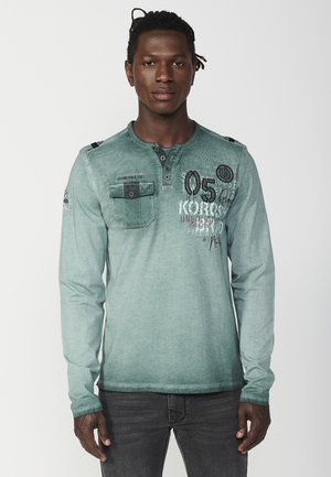 Top dugih rukava - kaki   khaki