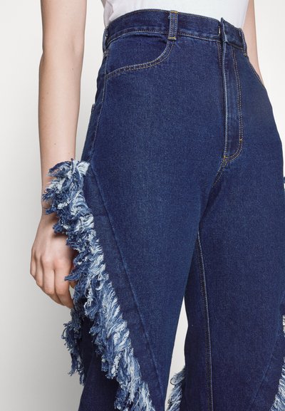 Ksenia Schnaider COWBOY PANTS - Straight leg jeans - vintage denim mixed colour