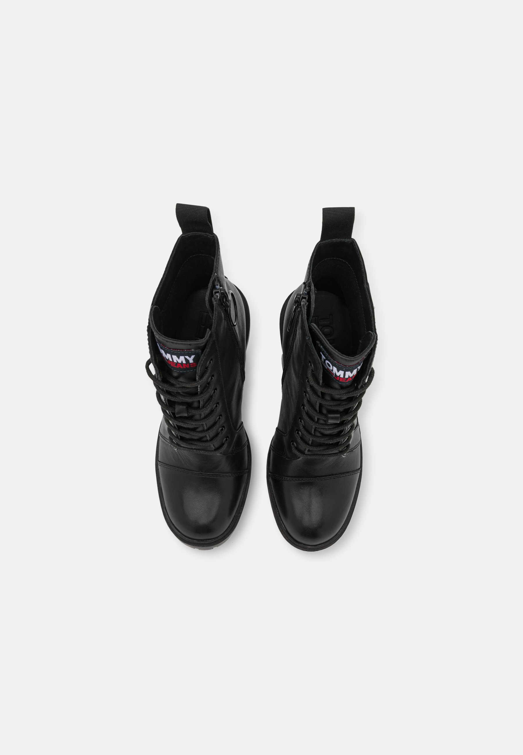 fioni black booties