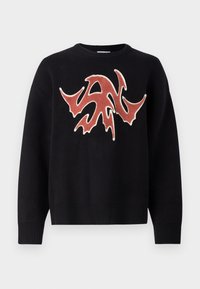 CYPHER PATCH SWEATER - Jersey de punto - black