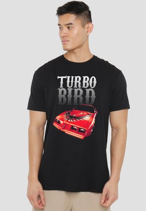 PONTIAC TURBO BIRD - Print T-shirt - black