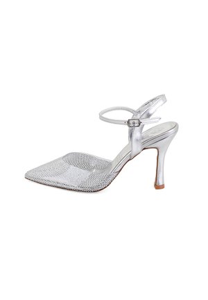 Desa DESA WOMAN CLASSIC HEELS - Riemensandalette - silver